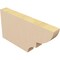 Ekena Millwork 2in. W x 8in. H x 16in. L Ridgewood Woodgrain TimberThane Rafter Tail, Primed Tan RFTUR02X08X16RIDRCPR - alternate 5